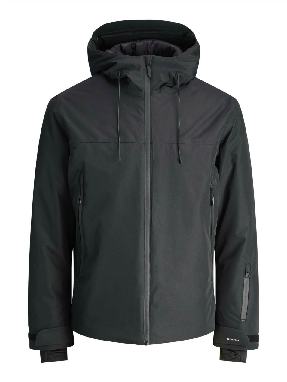 JACK & JONES Prechodná bunda 'JCOFUSION'  čierna