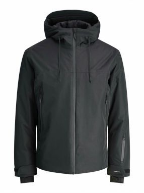 JACK & JONES Prechodná bunda 'JCOFUSION'  čierna