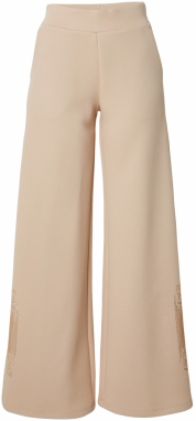 EA7 Emporio Armani Nohavice  piesková / zlatá
