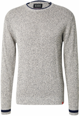 SCOTCH & SODA Sveter  námornícka modrá / svetlosivá