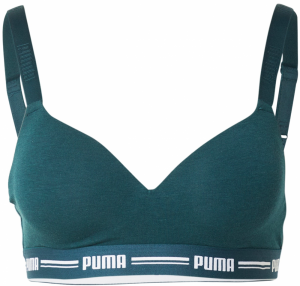PUMA Podprsenka  petrolejová / biela