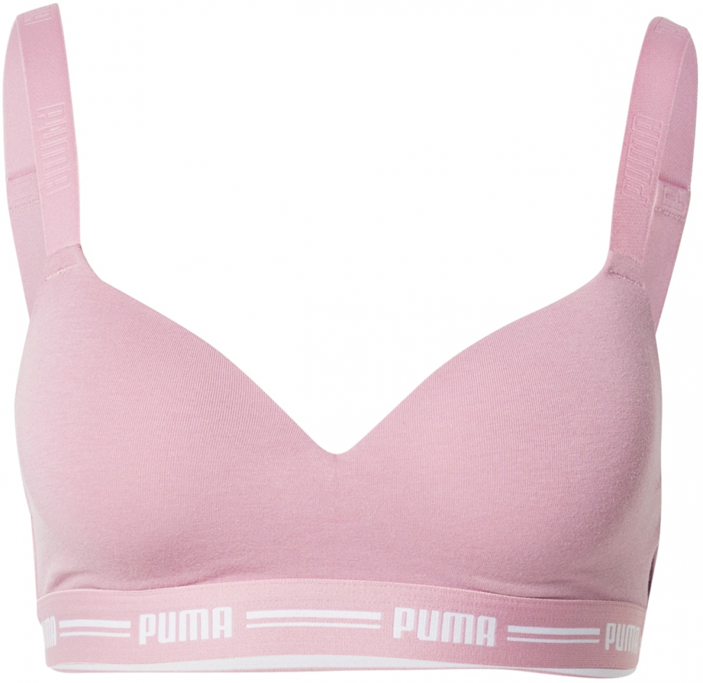 PUMA Podprsenka  ružová / biela