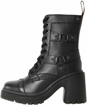 Dr. Martens Šnurovacie členkové čižmy 'Chesney HRNS'  čierna