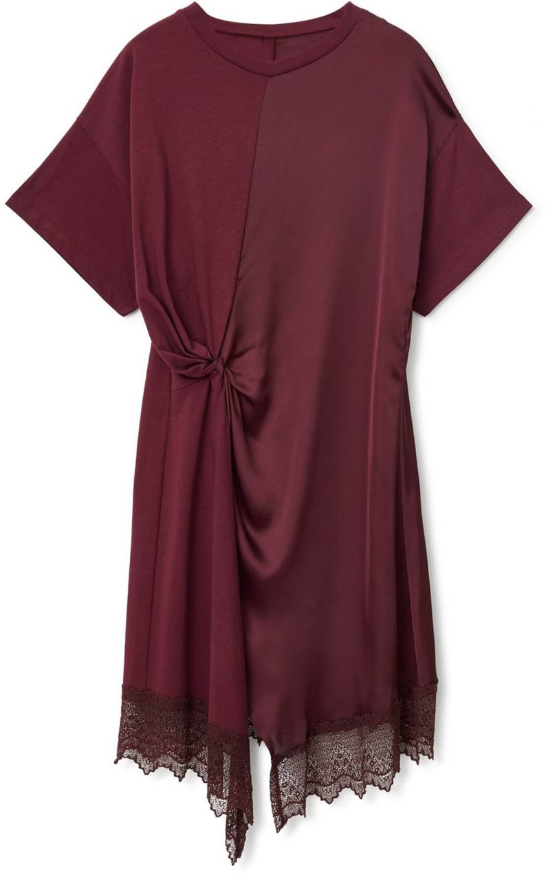 AllSaints Šaty 'LANA'  bordová