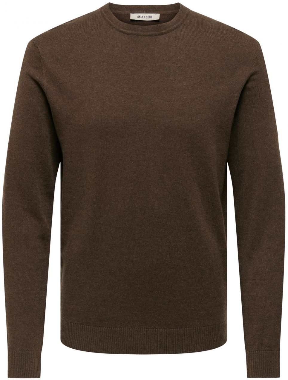 Only & Sons Sveter 'ONSLOUI'  tmavohnedá