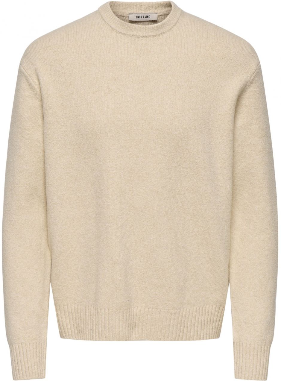 Only & Sons Sveter 'ONSJAMES'  krémová