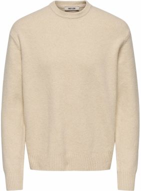 Only & Sons Sveter 'ONSJAMES'  krémová