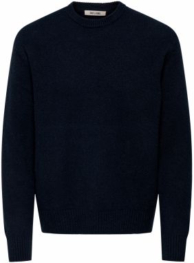 Only & Sons Sveter 'ONSJAMES'  tmavomodrá