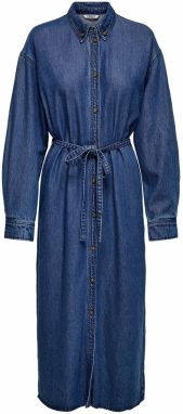 ONLY Košeľové šaty 'ONLKATHRINE'  modrá denim