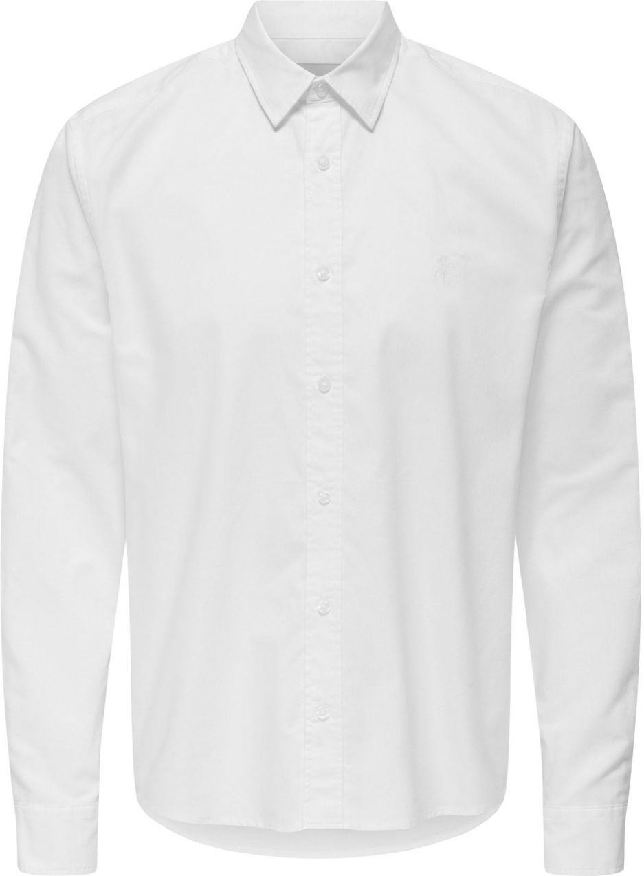 Only & Sons Košeľa 'ONSALVARO'  biela