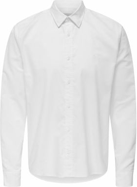 Only & Sons Košeľa 'ONSALVARO'  biela