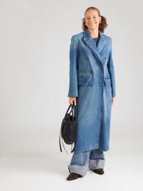 Lala Berlin Prechodný kabát 'Carla'  modrá denim