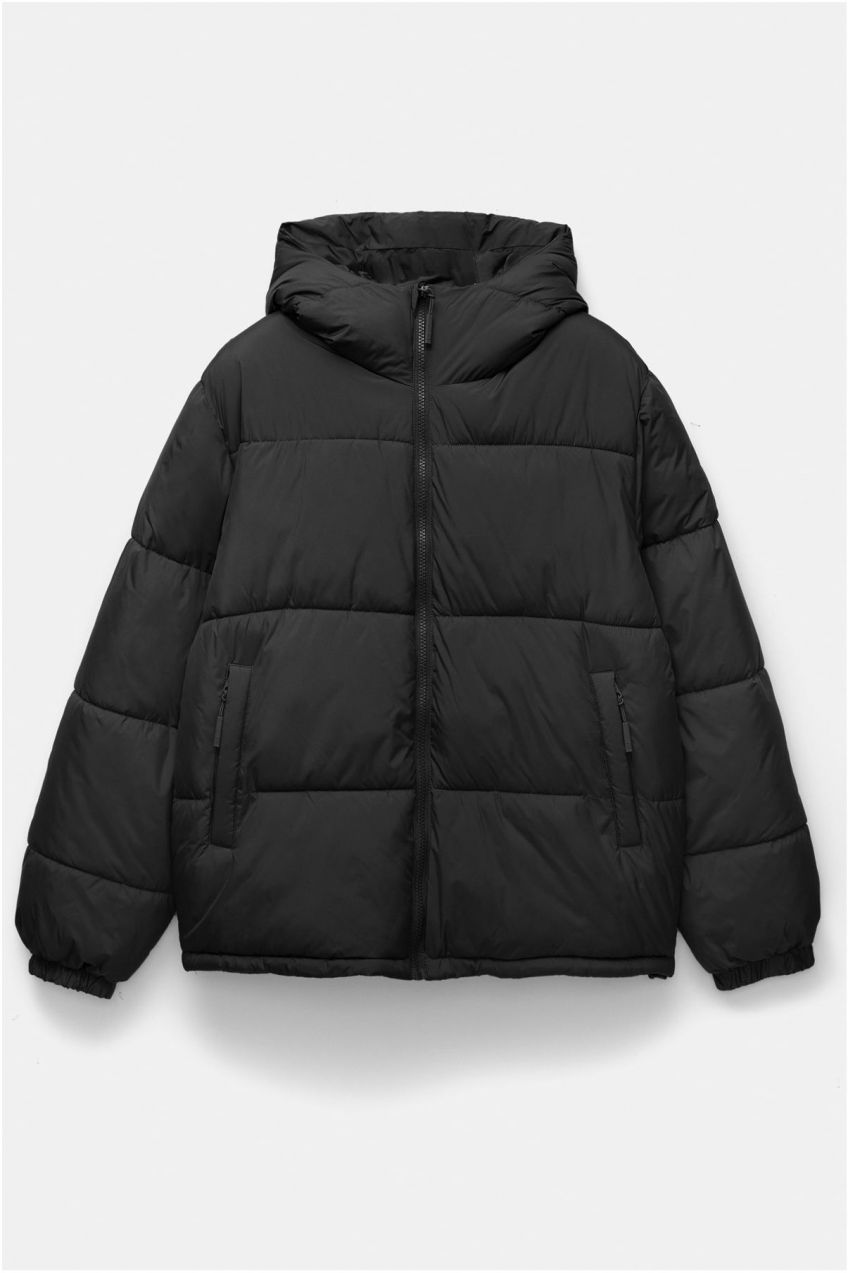 Pull&Bear Zimná bunda  čierna