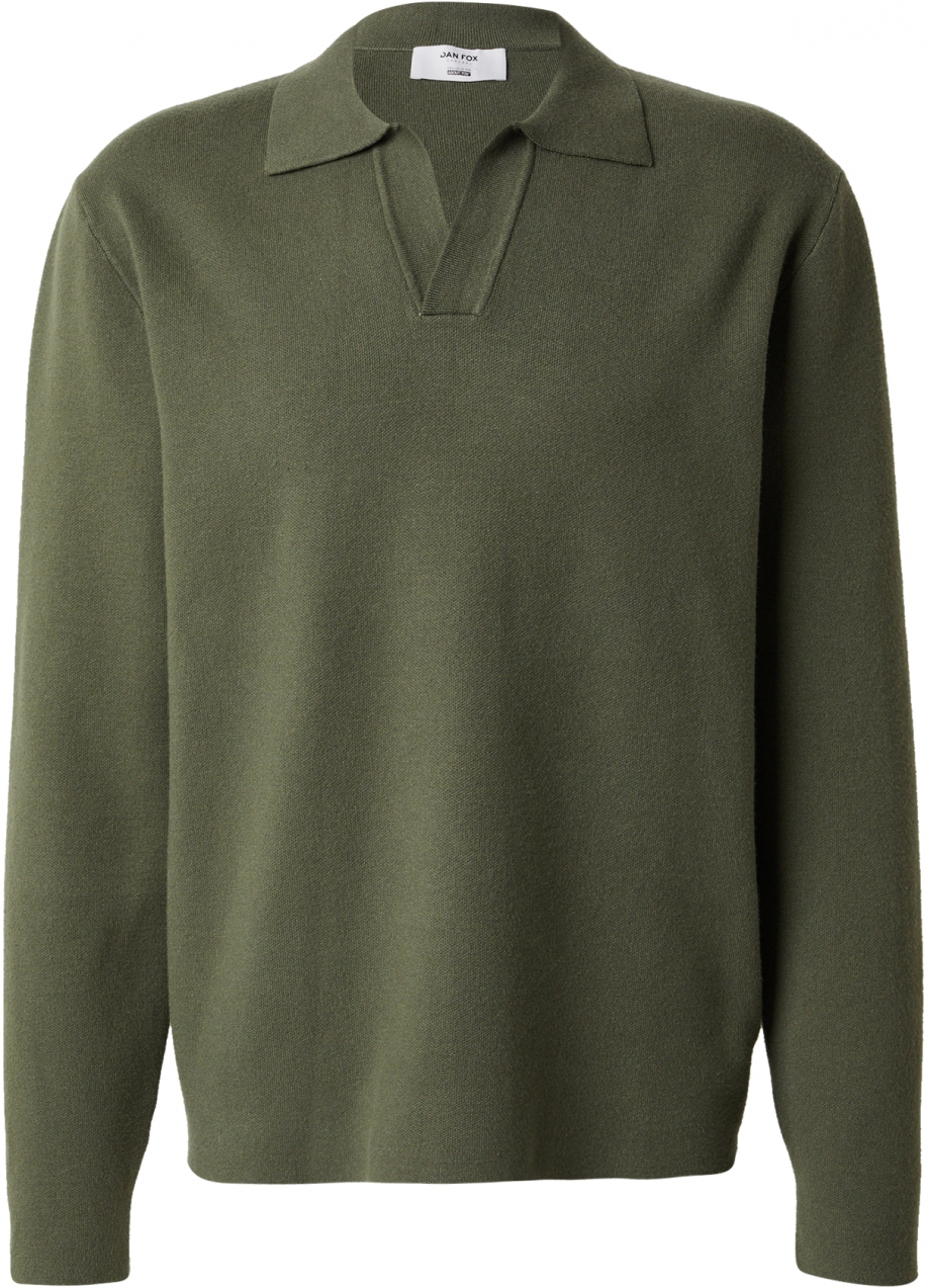 DAN FOX APPAREL Sveter 'Jaron'  zelená