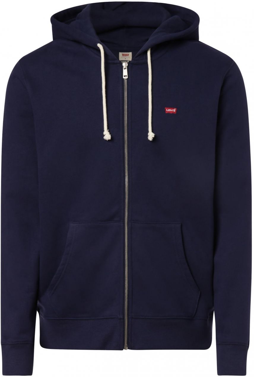 LEVI'S ® Tepláková bunda 'Housemark'  námornícka modrá / červená