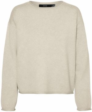 VERO MODA Sveter 'VMSABA'  béžová