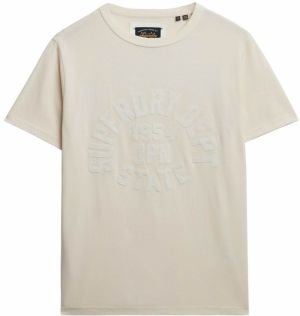 Superdry Oversize tričko  biela / prírodná biela