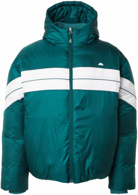 ELLESSE Zimná bunda 'Pollas'  tmavozelená / biela