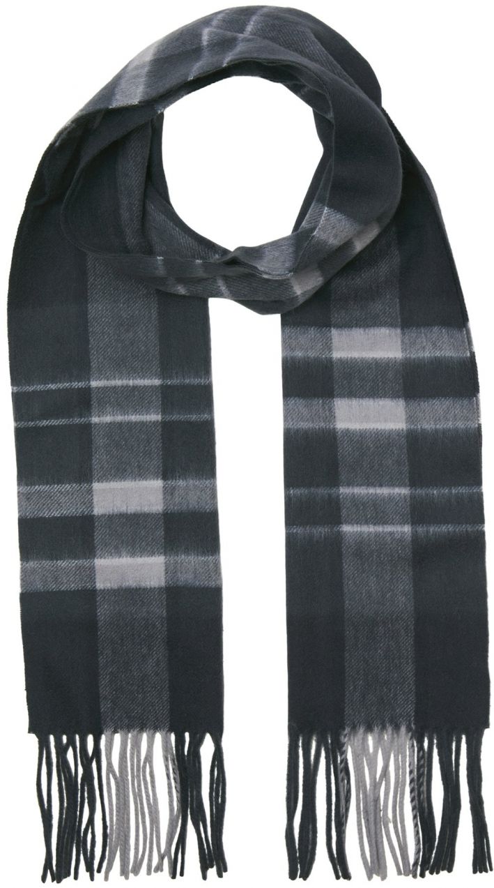 JACK & JONES Šál 'JACKELOWNA'  sivá / antracitová / čadičová