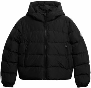 Superdry Zimná bunda  čierna