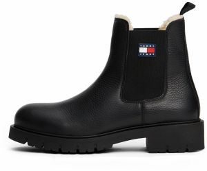 Tommy Jeans Chelsea čižmy  námornícka modrá / červená / čierna / biela