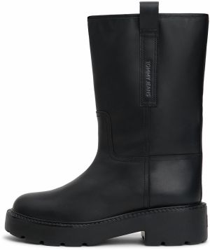 Tommy Jeans Čižmy  čierna