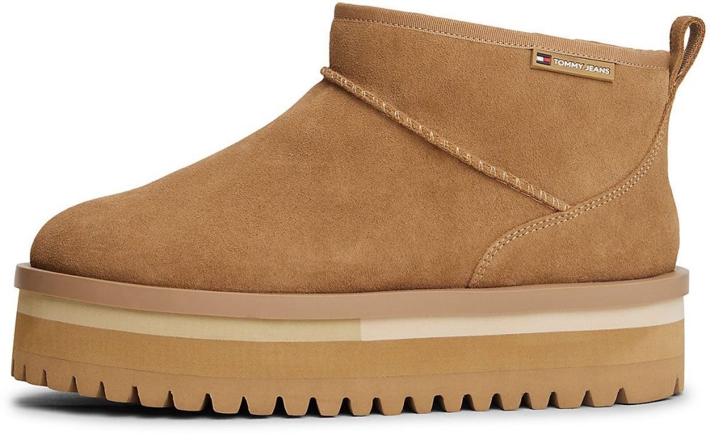 Tommy Jeans Snehule  koňaková