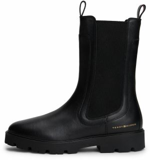 TOMMY HILFIGER Chelsea čižmy  zlatá / čierna