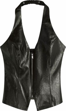 Bershka Blúzka  čierna