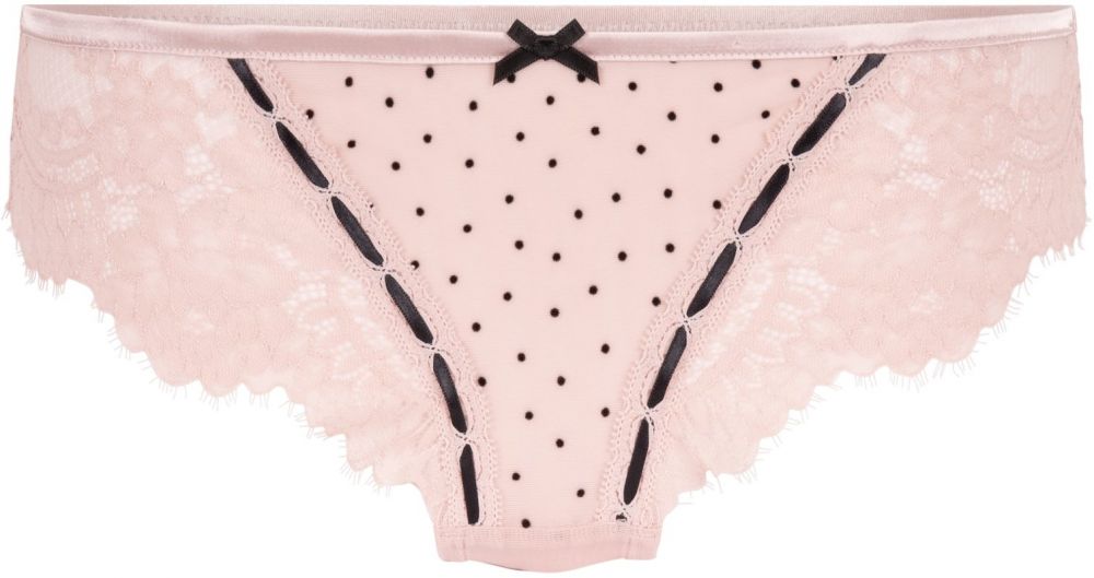 Hunkemöller Nohavičky 'Dorothy'  ružová / čierna