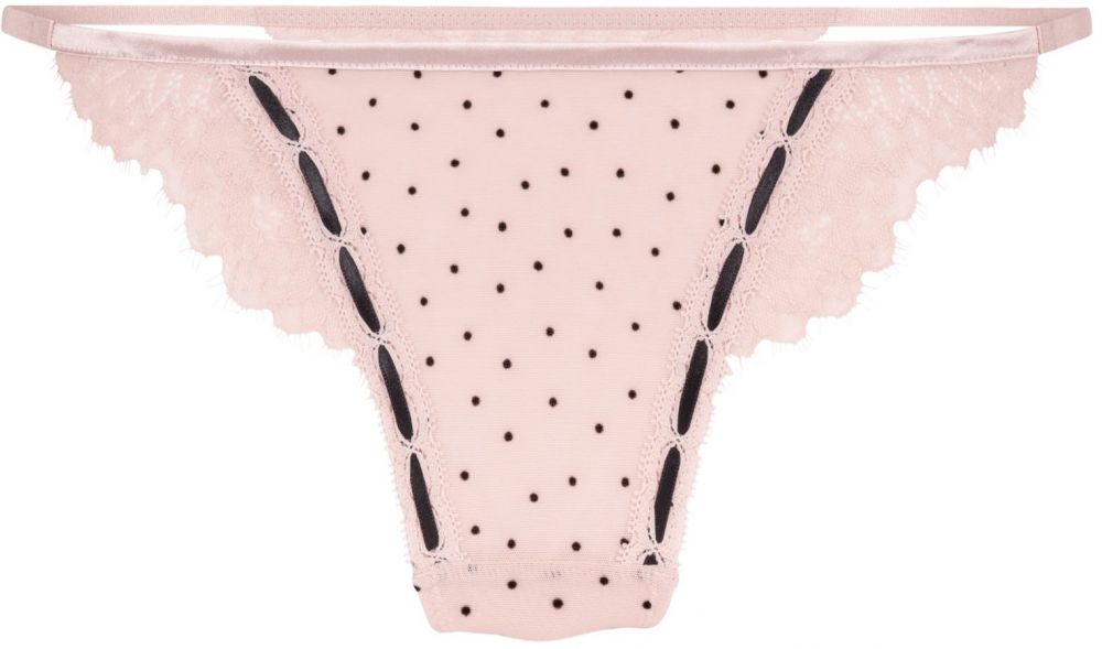 Hunkemöller Tangá 'Dorothy'  ružová / čierna