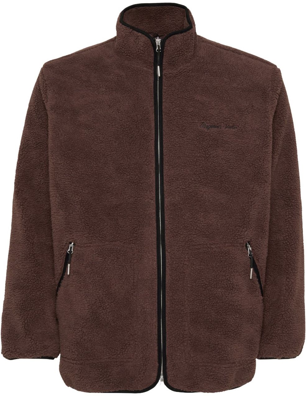 Jack & Jones Plus Flisová bunda 'JORNORREBRO'  hnedá
