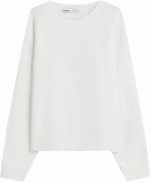 Bershka Sveter  biela