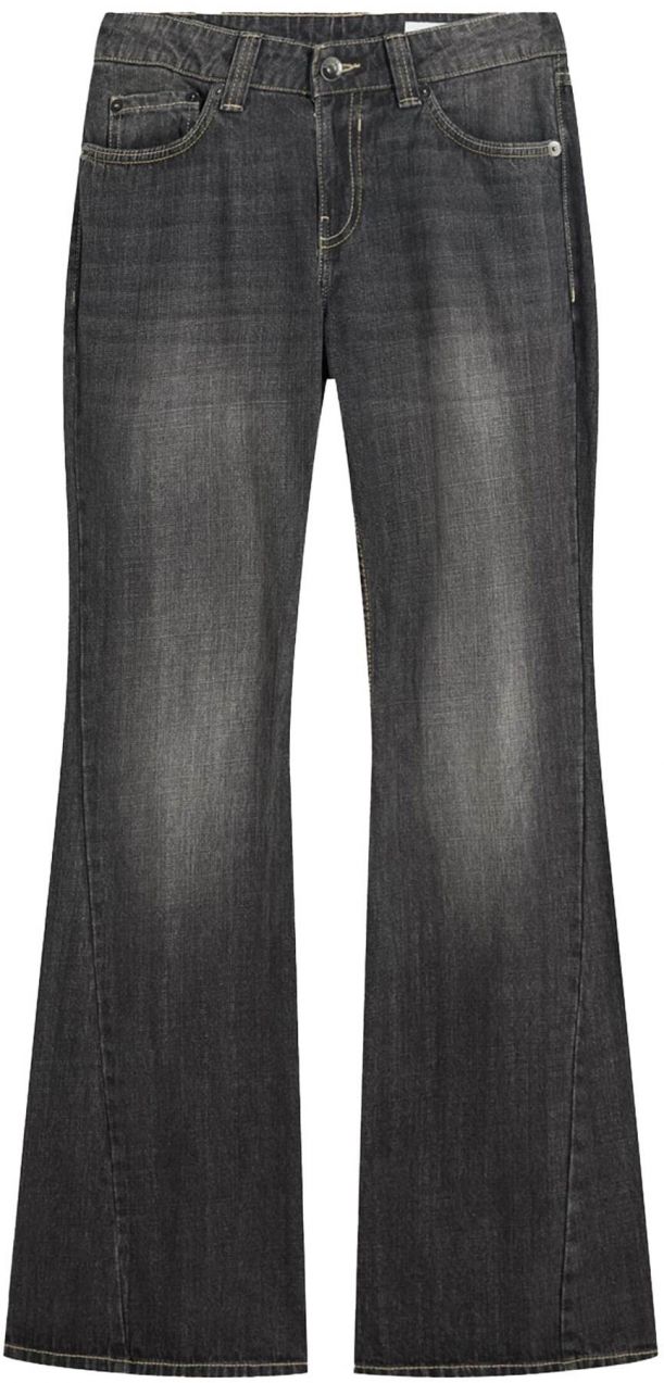 Bershka Džínsy  sivý denim