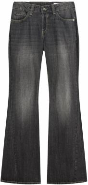 Bershka Džínsy  sivý denim
