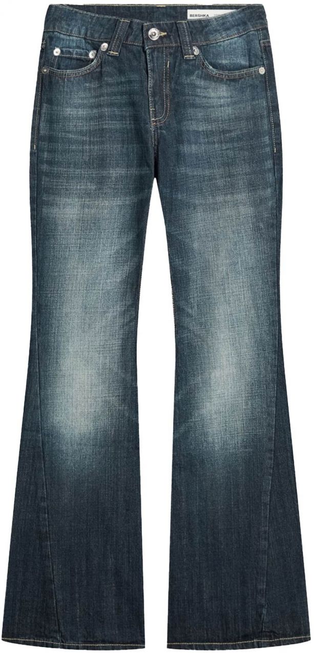 Bershka Džínsy  námornícka modrá