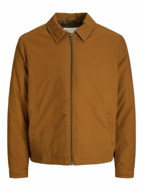 JACK & JONES Prechodná bunda ''JJEDOVER'  koňaková