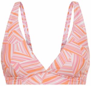 LSCN by LASCANA Bikinový top  lososová / ružová / biela