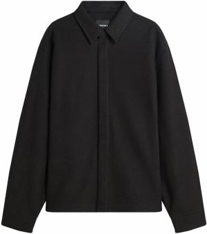 Bershka Prechodná bunda  čierna