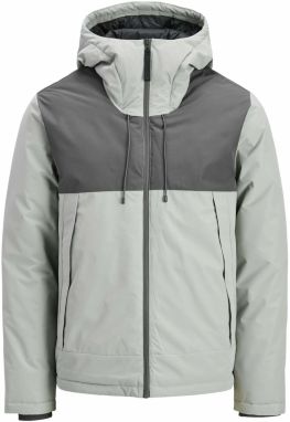 JACK & JONES Prechodná bunda 'JCOUNION'  sivá / tmavosivá