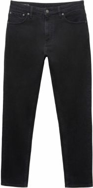 Pull&Bear Džínsy  čierny denim