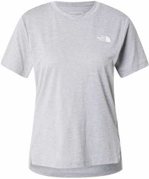 THE NORTH FACE Funkčné tričko 'Flex'  sivá / biela