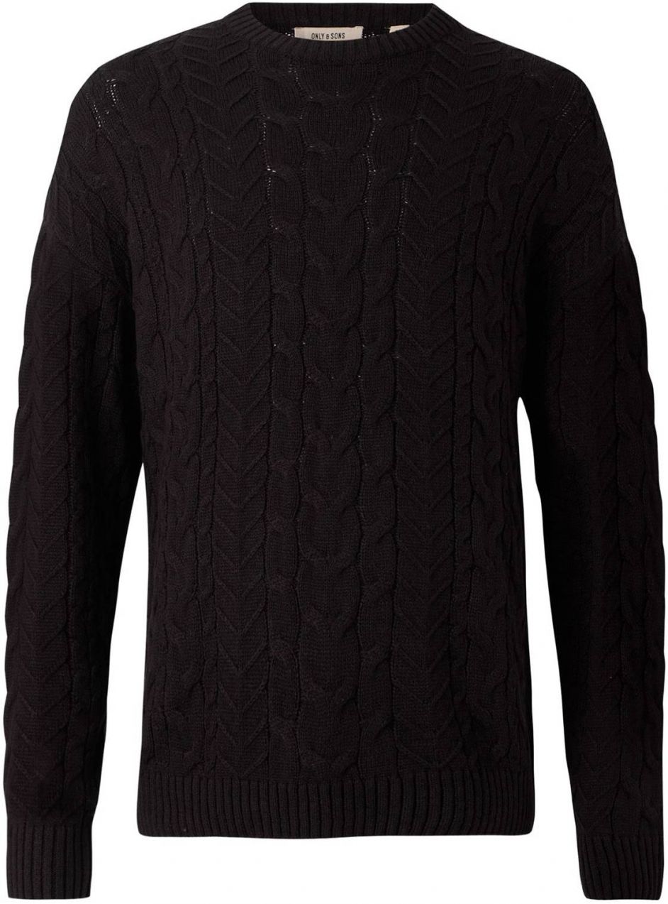 Only & Sons Sveter 'ONSMACK'  čierna