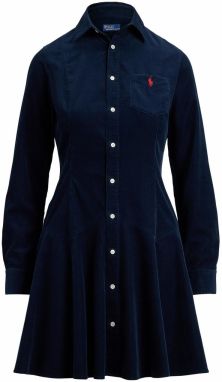 Polo Ralph Lauren Šaty 'NATURAL'  námornícka modrá / červená