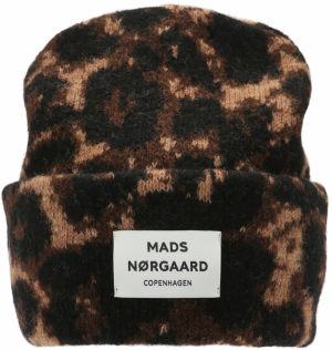 MADS NORGAARD COPENHAGEN Čiapky 'Tosca Anuska'  hnedá / kapučíno / čierna