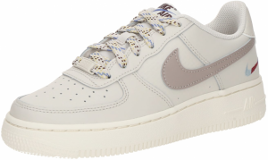 Nike Sportswear Tenisky 'AIR FORCE 1'  sivá / šedobiela