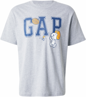 GAP Tričko 'SNOOPY FOOTBALL'  tmavomodrá / karí / sivá / biela