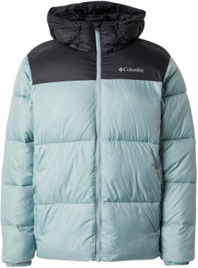 COLUMBIA Outdoorová bunda 'Puffect II'  nebesky modrá / čierna