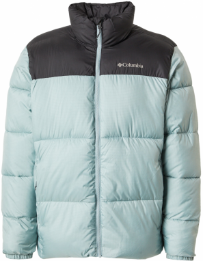 COLUMBIA Outdoorová bunda 'Puffect III'  svetlomodrá / čierna