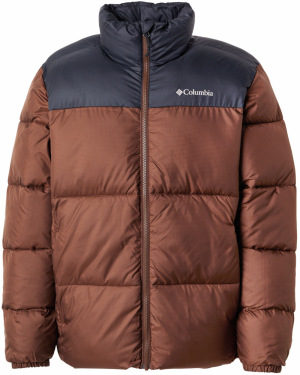 COLUMBIA Outdoorová bunda 'Puffect III'  hnedá / čierna / biela